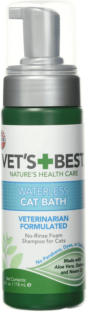 Vet's Waterless Cat Shampoo