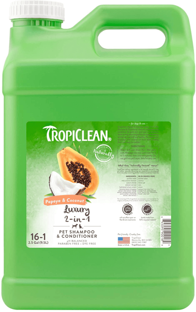 TropiClean Natural Ingredients Cat Shampoo
