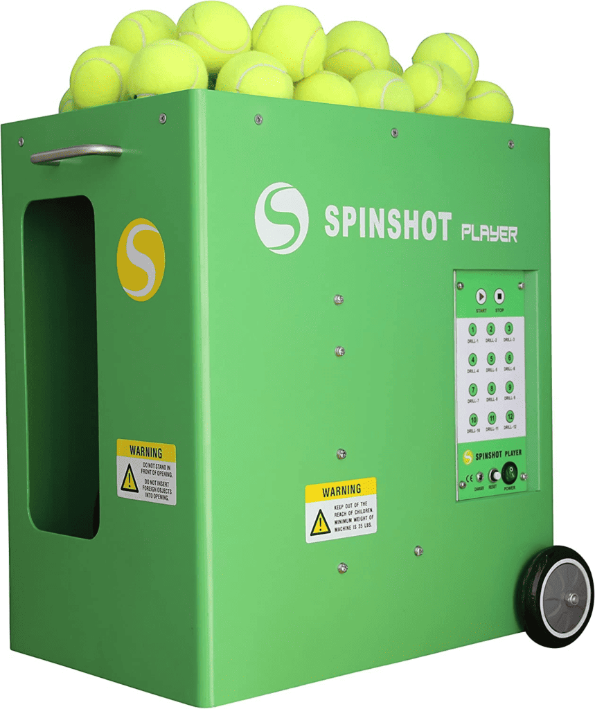 The Spinshot Player Tennis Ball Machine